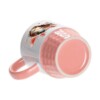 mok plat roze paard met naam