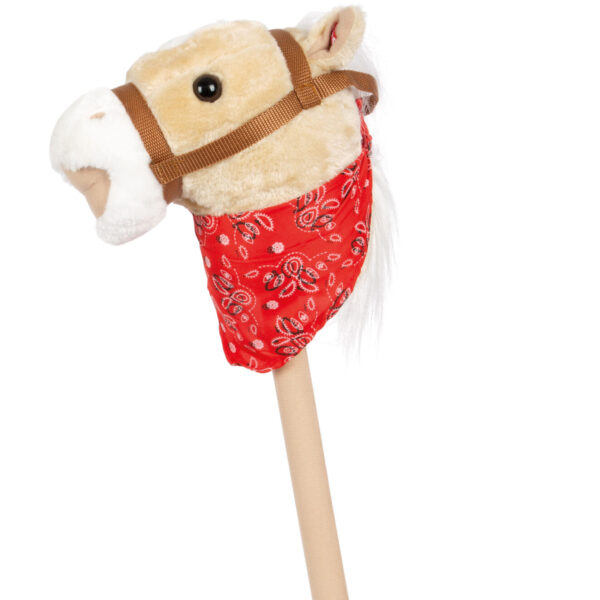 Superleuke western hobbyhorse rocky met sjaaltje