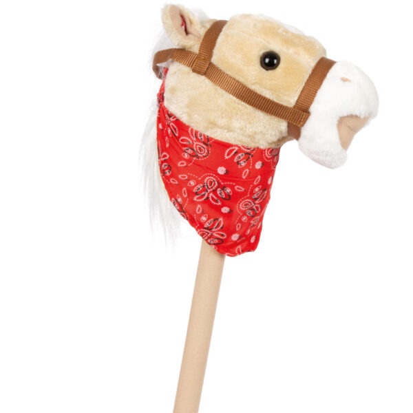 Superleuke western hobbyhorse rocky met sjaaltje